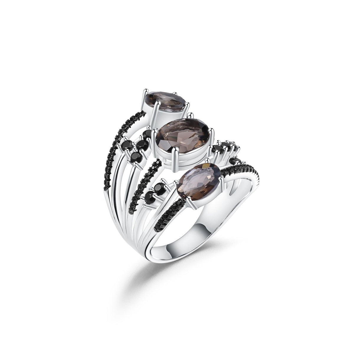 Side profile of the Garnet ring