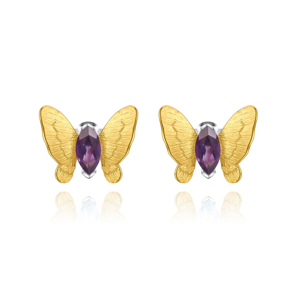 Amethyst Necklace worn for scale and styling reference
