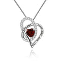 Secret Garden Elegant Luxury Natural Gemstone Necklace in 925 Sterling Silver