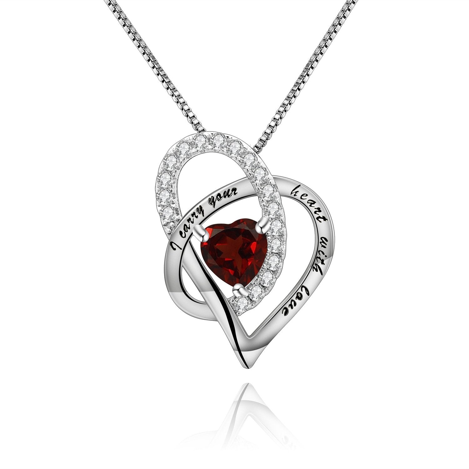 Secret Garden Elegant Luxury Natural Gemstone Necklace in 925 Sterling Silver