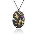 Secret Garden Elegant Amethyst Necklace in 925 Sterling Silver