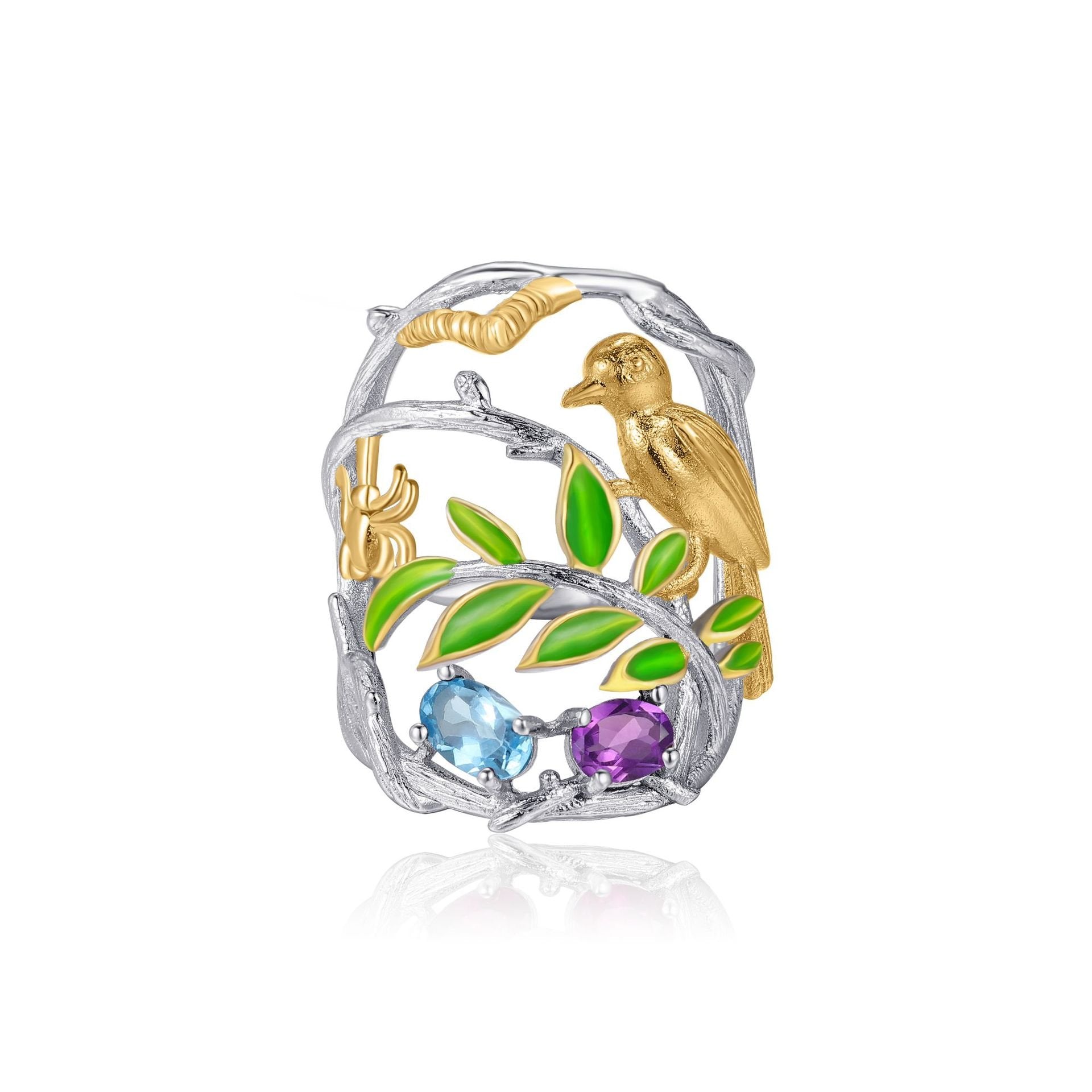 Side profile of the Topaz ring