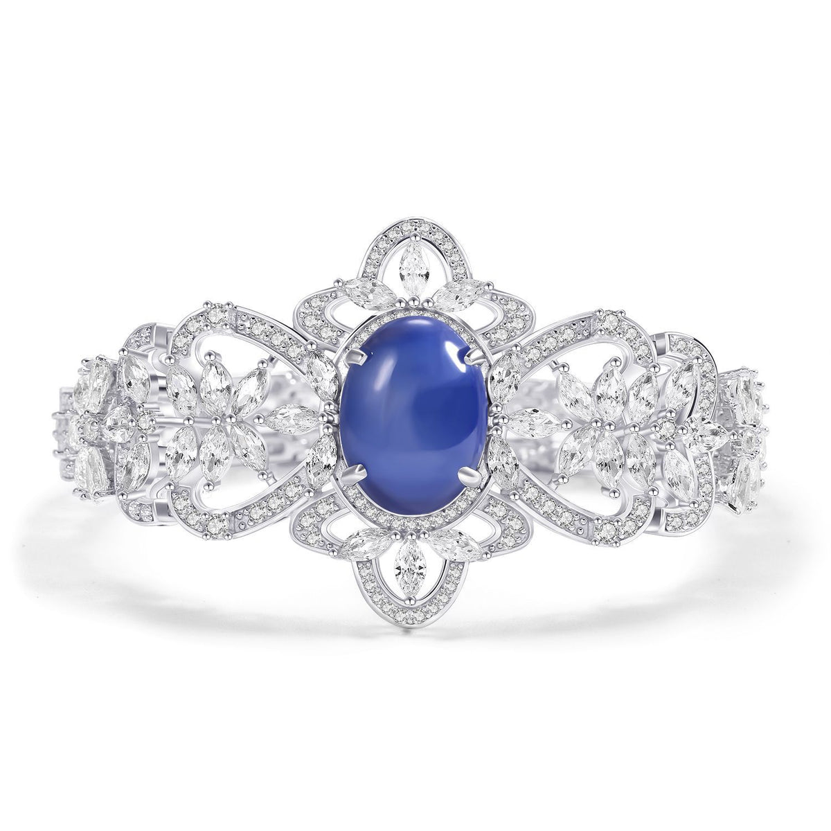 Topaz Starlight Bracelet 925 Sterling Silver (wearing effect view)