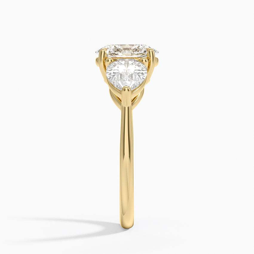 2.5ct Moissanite Ring 925 Sterling Silver - Design Detail