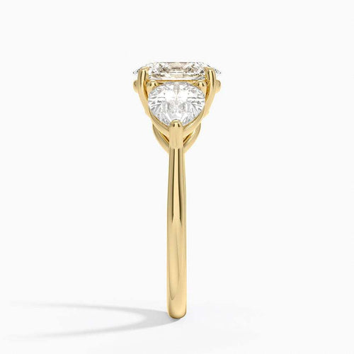2.5ct Moissanite Ring 925 Sterling Silver - Design Detail