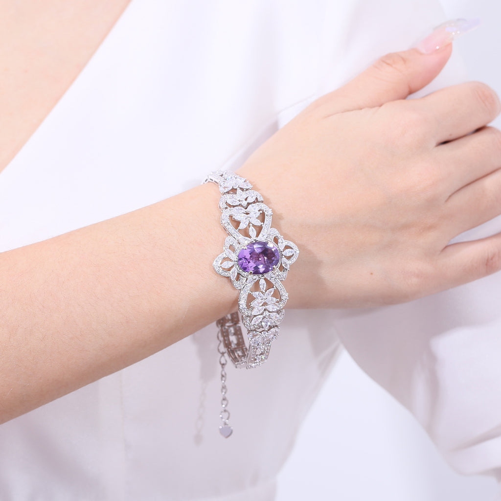 Topaz Starlight Bracelet 925 Sterling Silver
