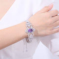 Topaz Starlight Bracelet 925 Sterling Silver