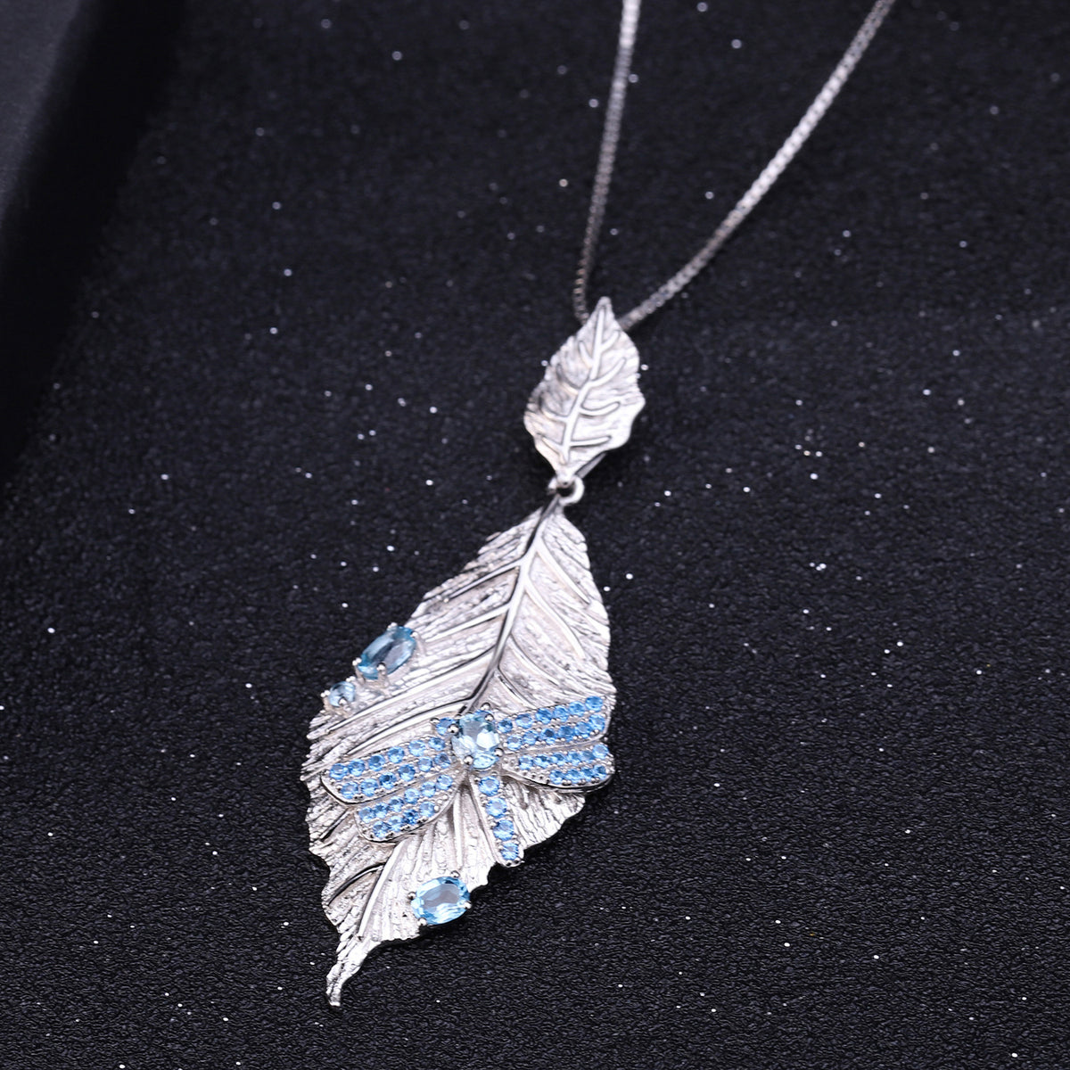 Side profile of the Natural Gemstone ring