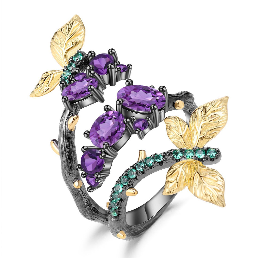 925 Sterling Silver Butterfly Ring