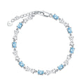 Topaz Designer Bracelet 925 Sterling Silver