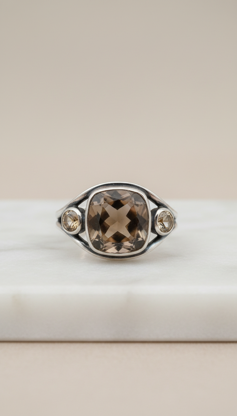 Sterling Silver Amethyst Ring